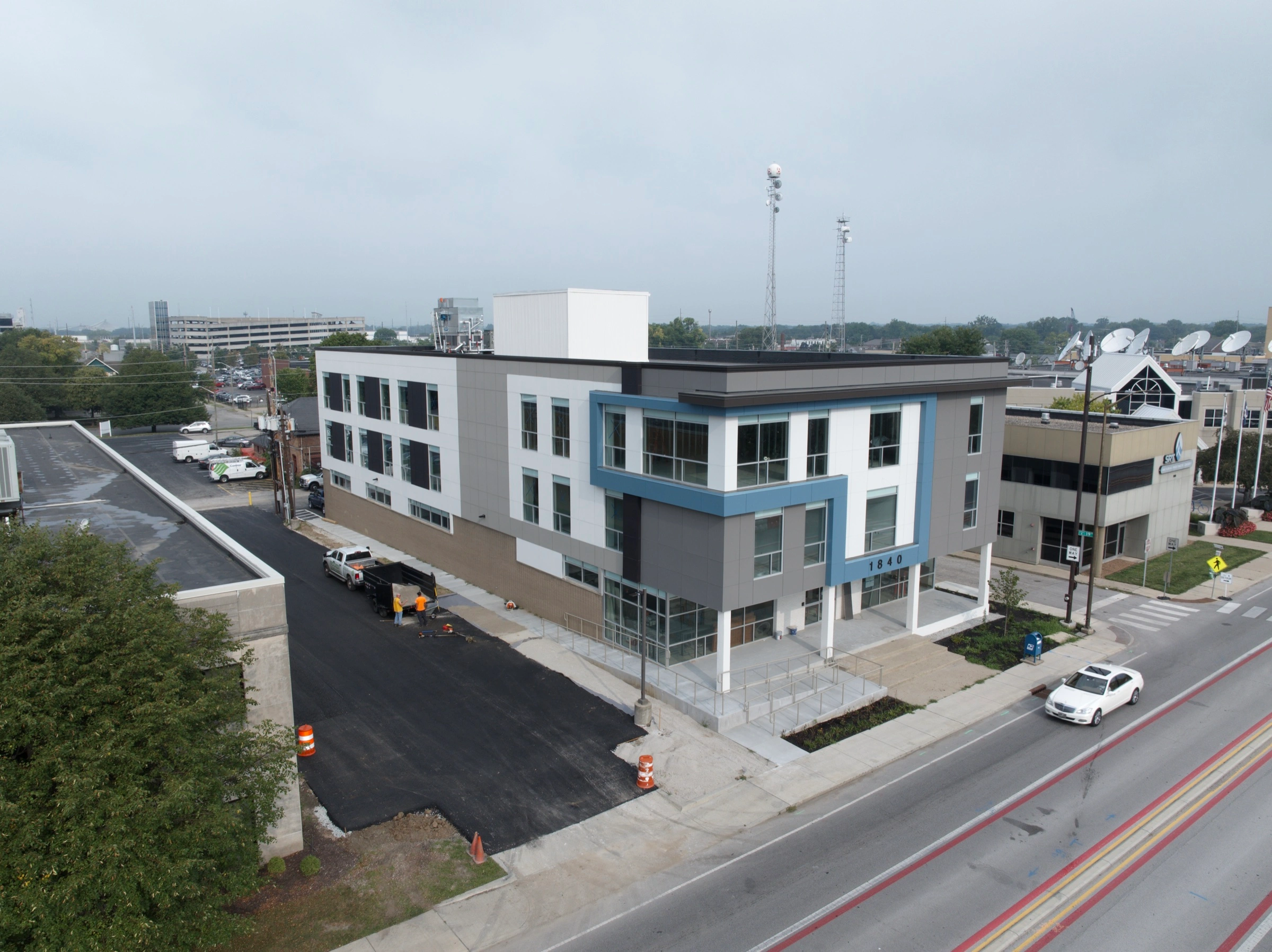 1840 North Meridian — Commercial property photography